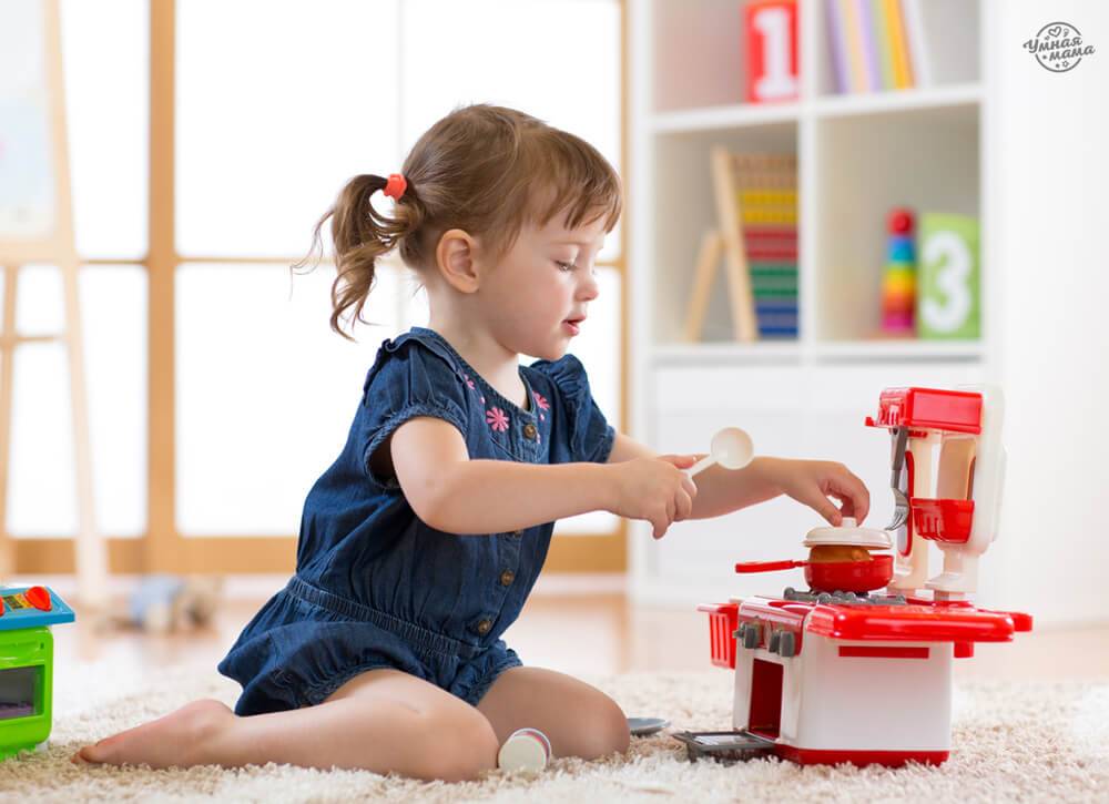 Как научить ребенка 2-3 лет играть самостоятельно