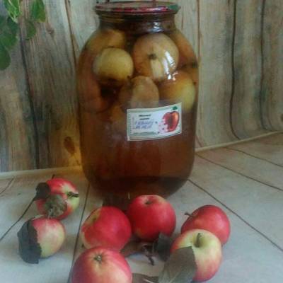 Компот из сушеных яблок для грудничков польза