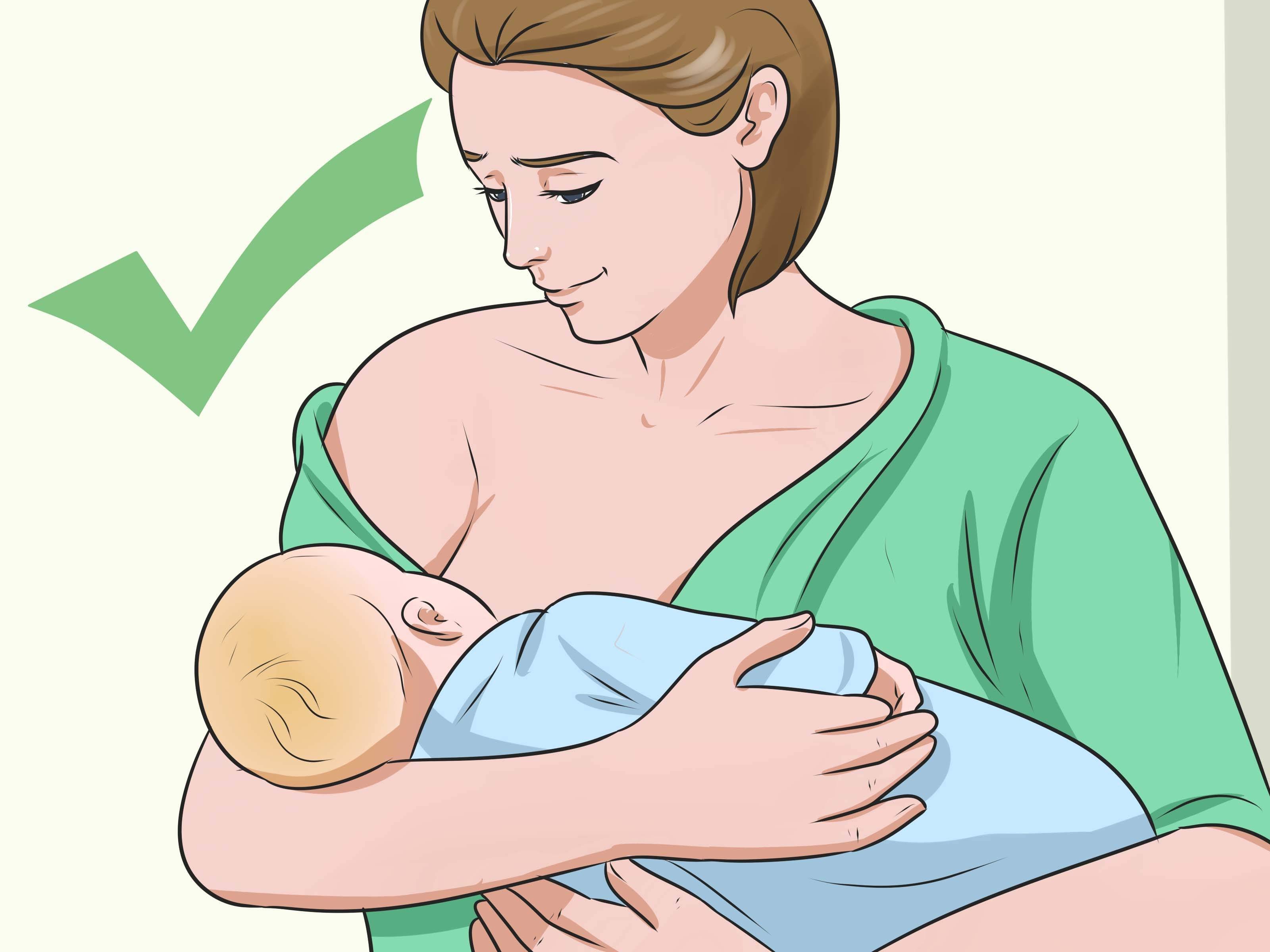 Как правильно прикладывать ребенка для кормления к груди: видео, фото