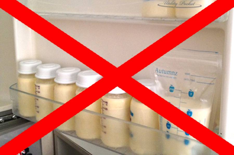 Сколько можно хранить сцеженное грудное молоко в холодильнике?