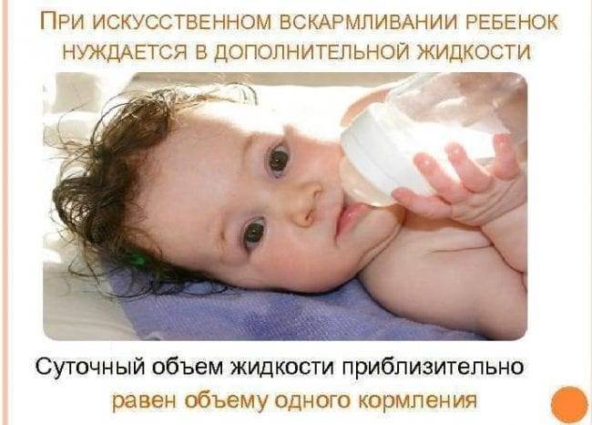 Можно ли новорожденным давать воду, и какую воду выбрать