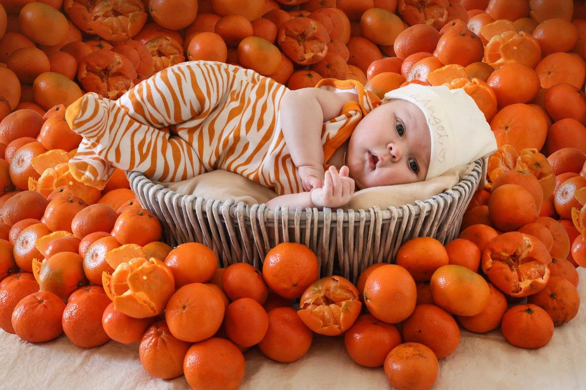 С какого возраста ребенку разрешены апельсины