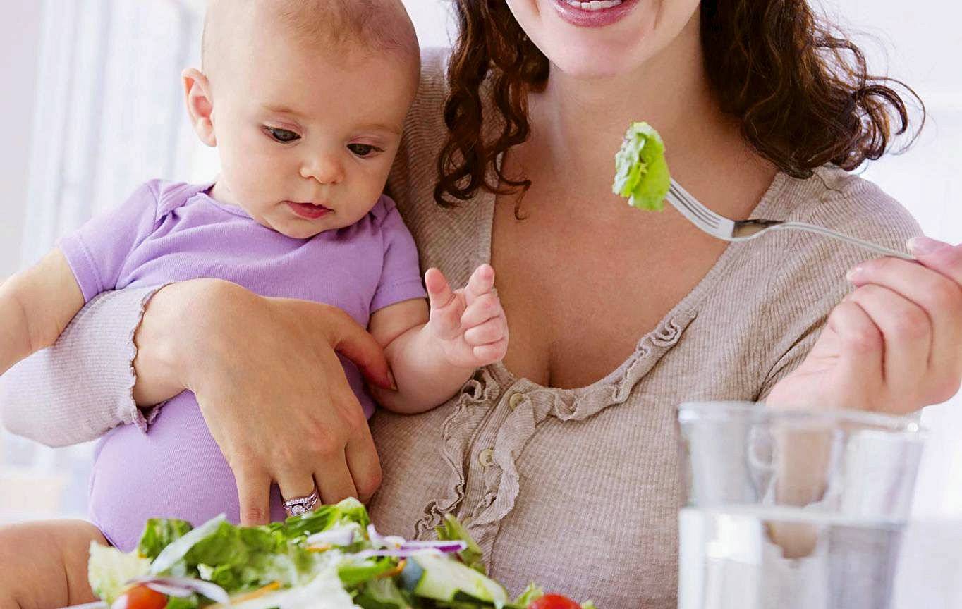 Dieta para madres lactantes de bebes con reflujo