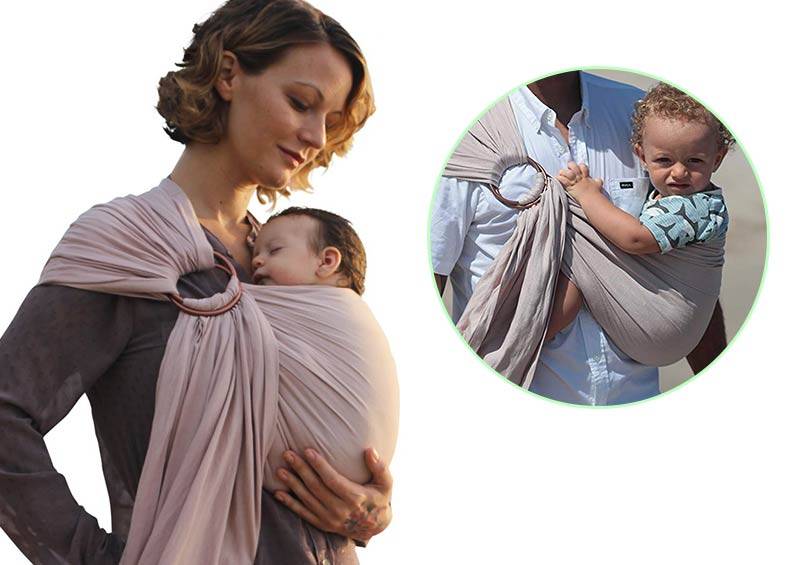 Слинг шарф, в том числе для новорождённых, как завязать, как сшить своими руками и прочее + видео и отзывы
