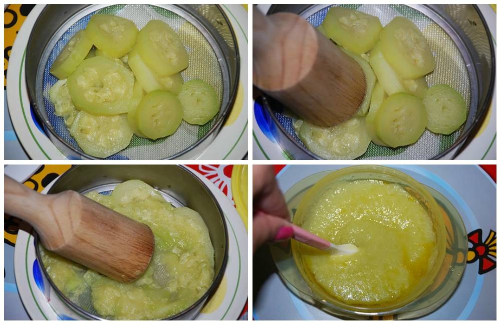 Как приготовить пюре из кабачков для первого прикорма