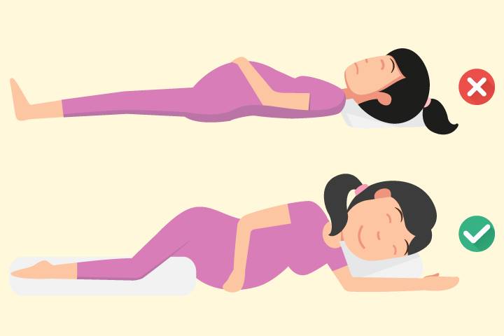 Почему беременным женщинам нельзя спать на спине и правильные позы для отдыха
