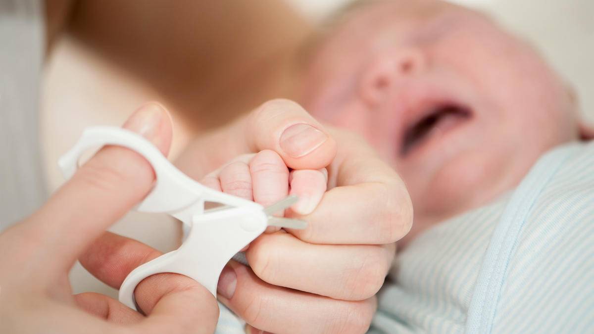 Как стричь ногти новорожденному ребенку: видео, комаровский | house-fitness.ru