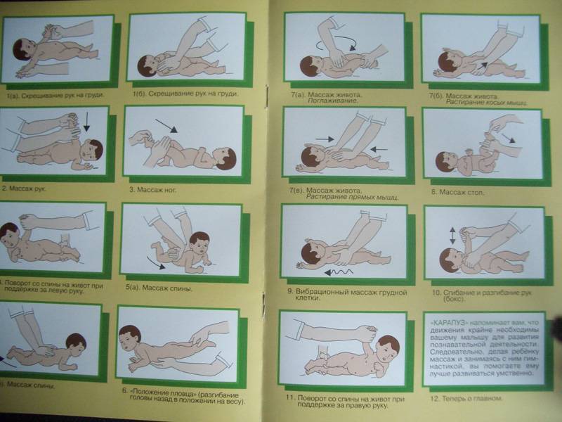 Комплексы массажа и гимнастики для детей