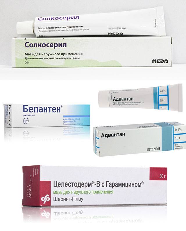 Какими мазями можно лечить дерматит