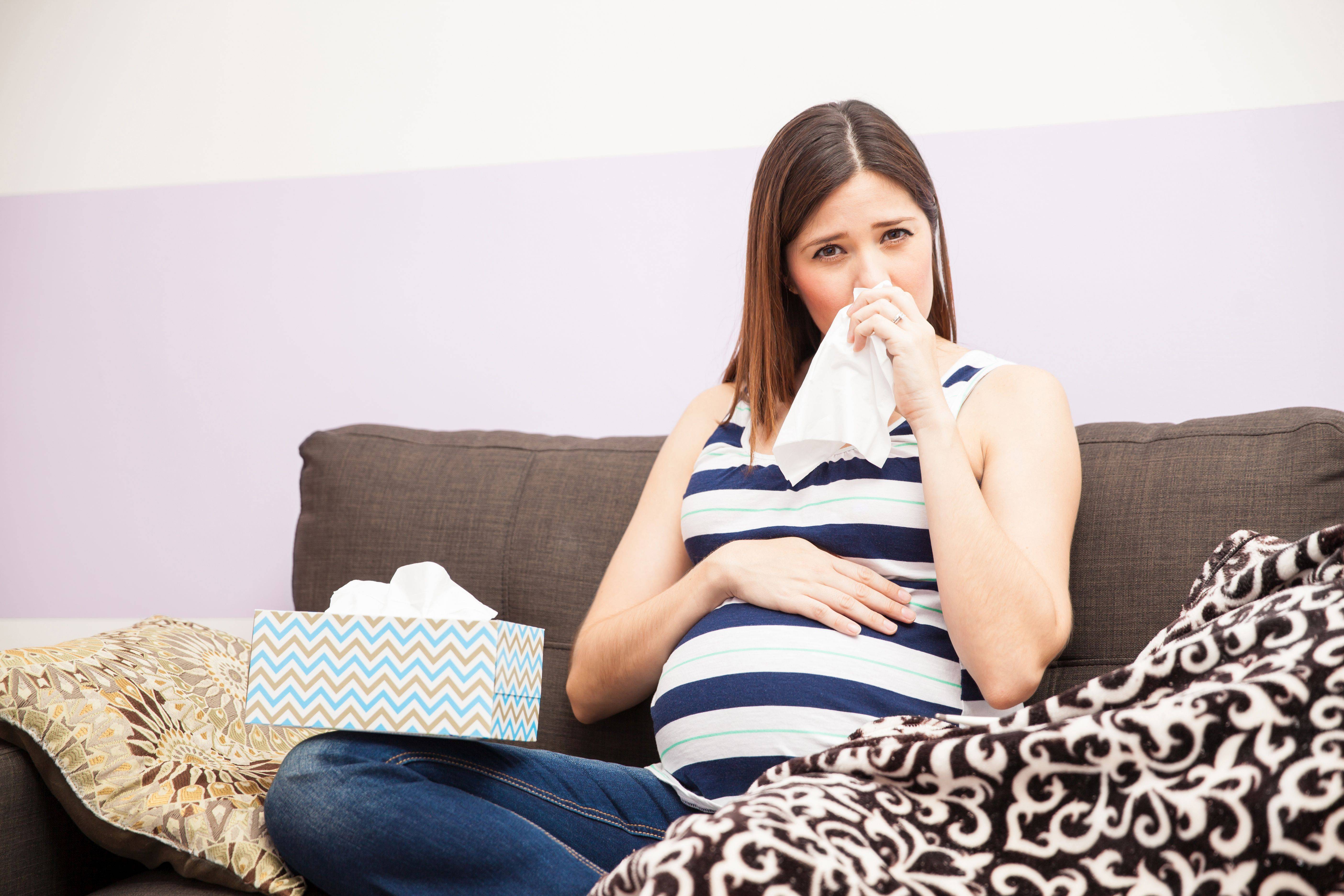 Простуда при беременности в 1, 2 и 3 триместре