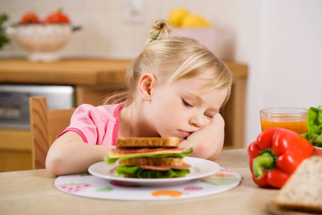 Потеря аппетита у детей