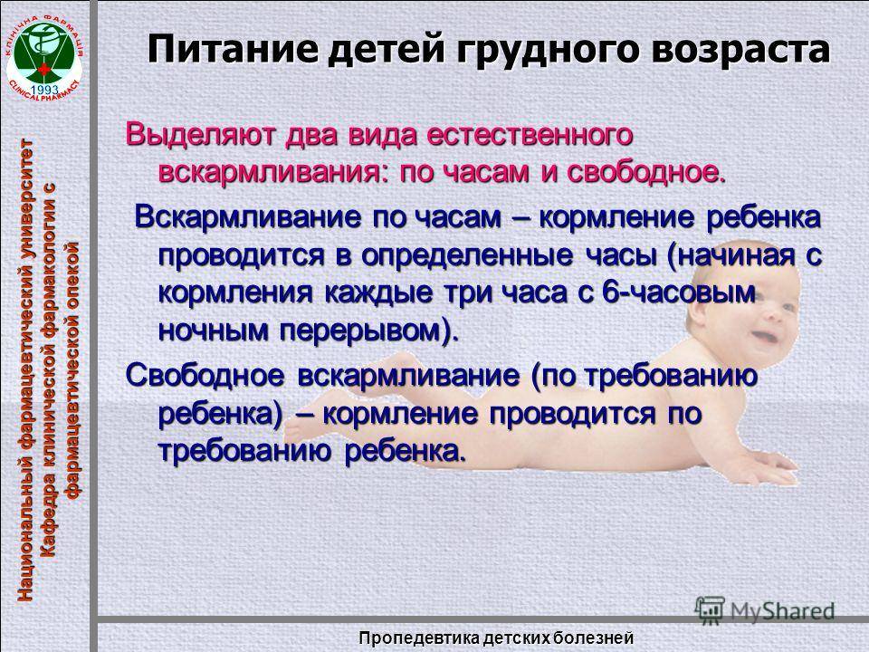 Чем отличается кормление по режиму и кормление по требованию?