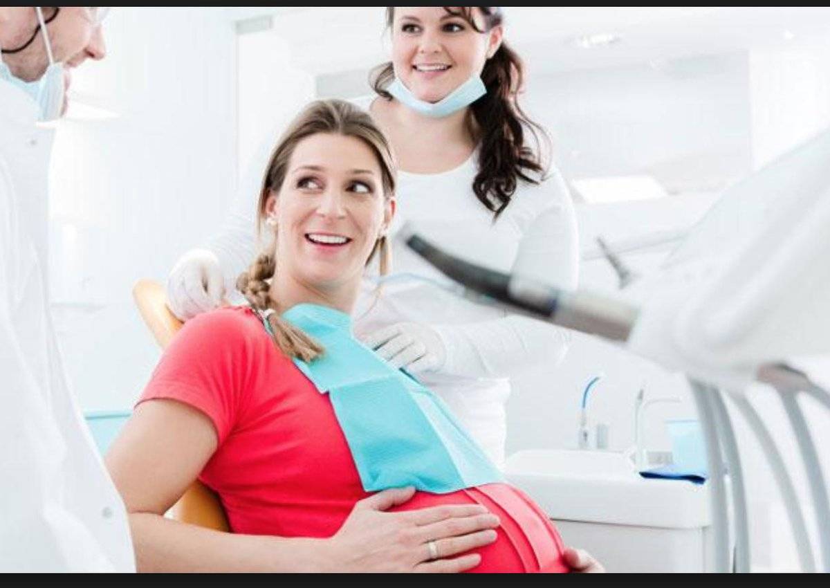 Лечение зубов во время беременности: за и против
