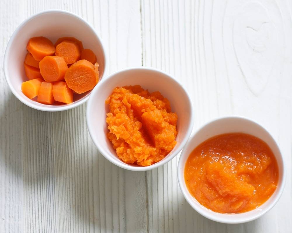 Как правильно приготовить морковное пюре для первого прикорма?