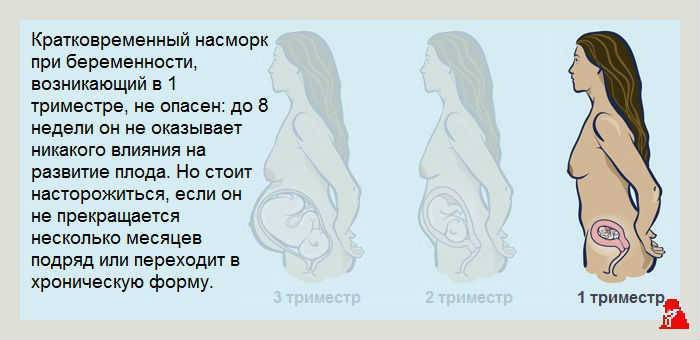 Отек носа у беременных
