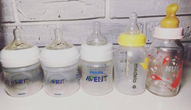Детские бутылочки для кормления и воды ребенку с рождения до года, которые любят малыши и мамы