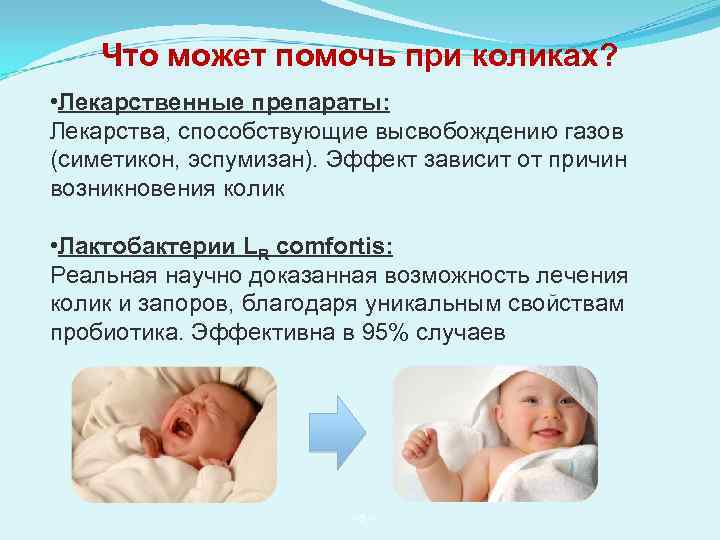 Газики у новорождённого: 6 способов помощи младенцу