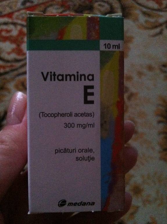Витамин е, или «витамин молодости»