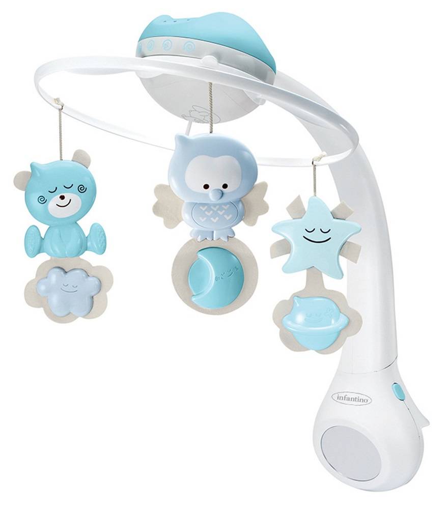 Музыкальная игрушка на кроватку для новорожденных: как называется механический мобиль и подвеска