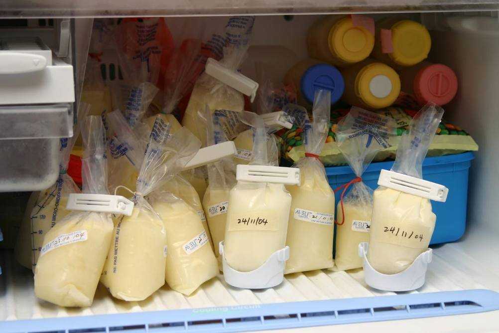 Как и сколько хранить сцеженное грудное молоко