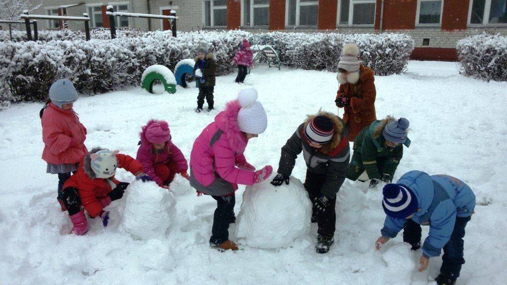Зимние игры для детей, зимние забавы на улице