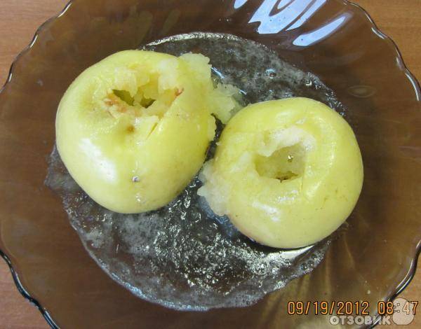 Яблоко в микроволновке для ребенка. готовим быстро и легко: как запекать яблоки в микроволновке. польза печеных яблок