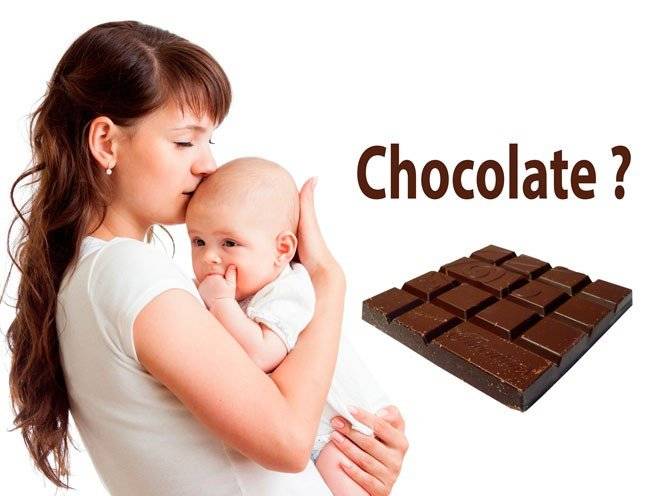 Шоколад при грудном вскармливании (гв): какой можно есть молодым мамам, а какие нельзя и почему