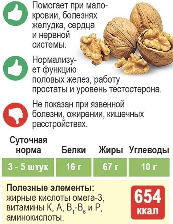 Можно ли грецкие орехи кормящей матери