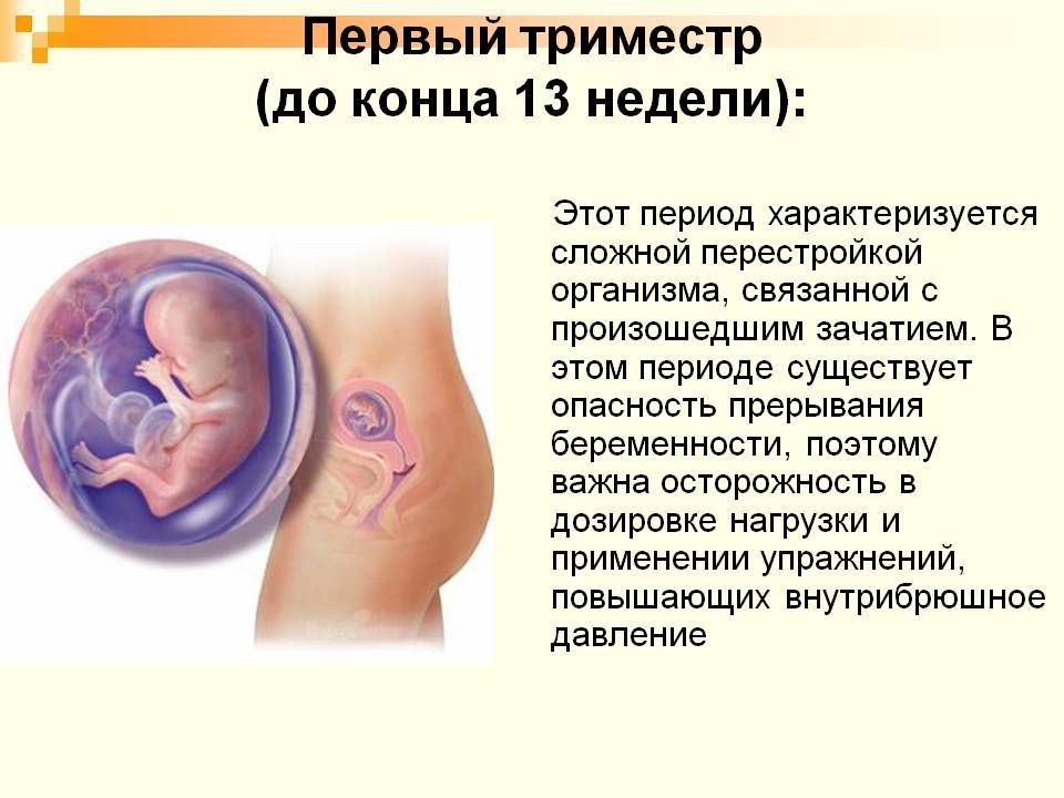 Изменения в организме при беременности