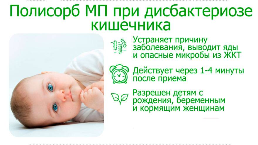 Дисбактериоз у новорожденных и взрослых