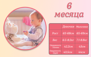 Что должен уметь ребёнок в 6 месяцев: полный перечень навыков младенца