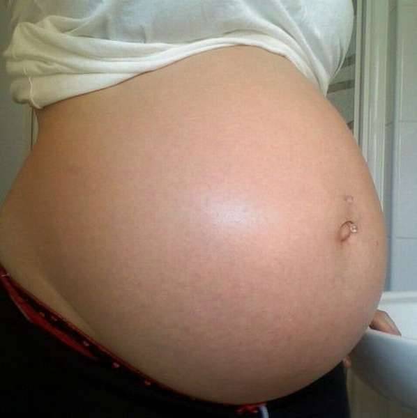 35 неделя беременности фото ребенка в животе