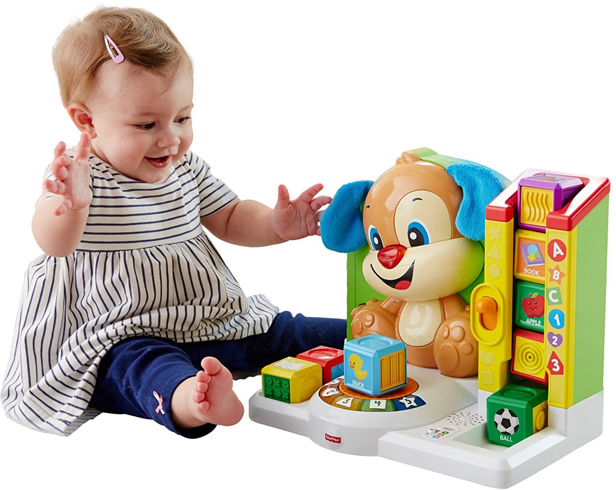 Что можно подарить на 9 месяцев. Умная панель ученого щенка Fisher Price. Умный щенок Fisher Price fjc48. Обучающая панель Fisher-Price "смейся и учись" ученого щенка. Музыкальная панель Fisher-Price.