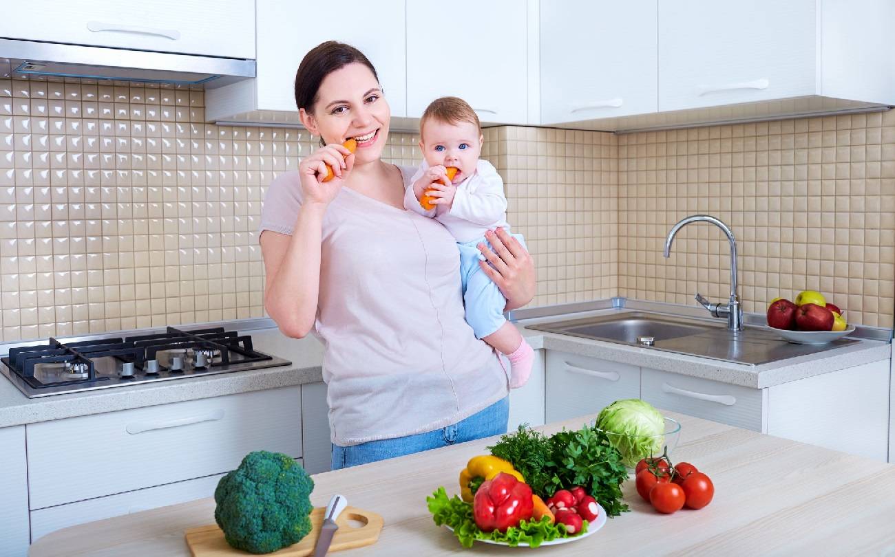 Питание кормящей мамы при грудном вскармливании