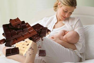 Шоколад при грудном вскармливании: можно ли есть горький и иной маме при лактации, через сколько он выводится, почему нельзя в первый месяц жизни новорожденного?