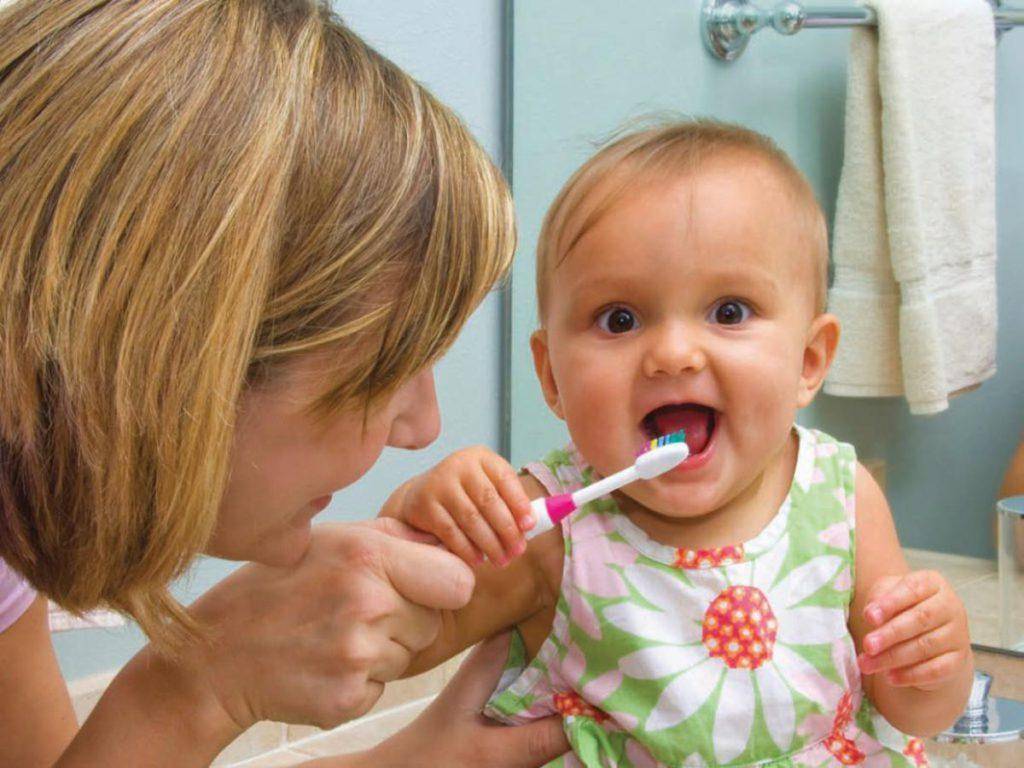 Как правильно чистить зубы детям, порядок чистки зубов