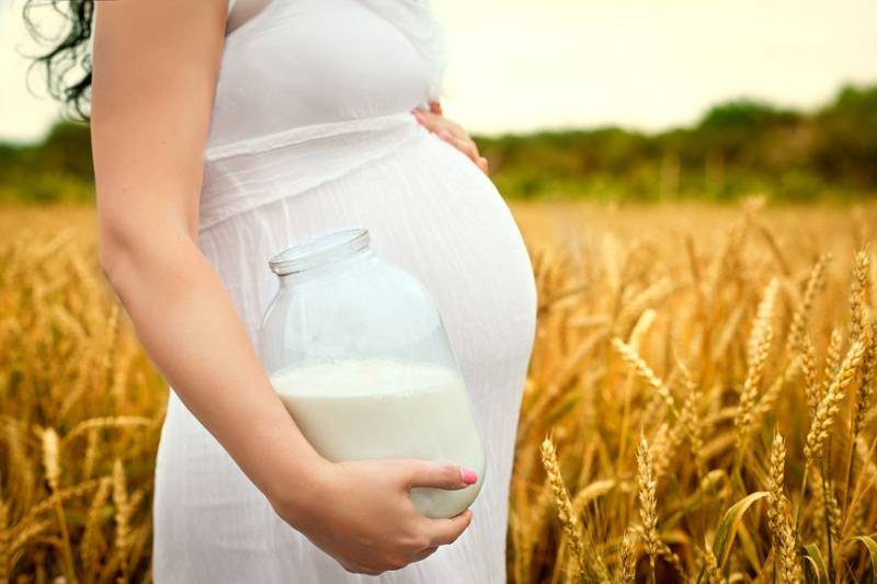 Можно ли пить молоко при беременности