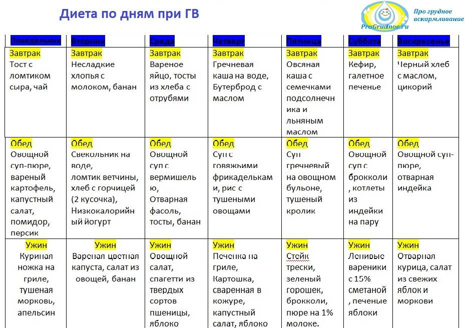 Питание при грудном вскармливании: рацион и полезные продукты :: syl.ru