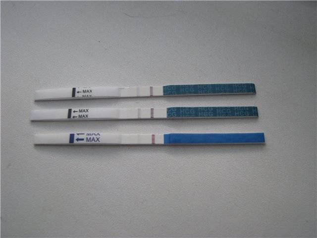 Если тест на беременность показывает слабую вторую полоску: причины