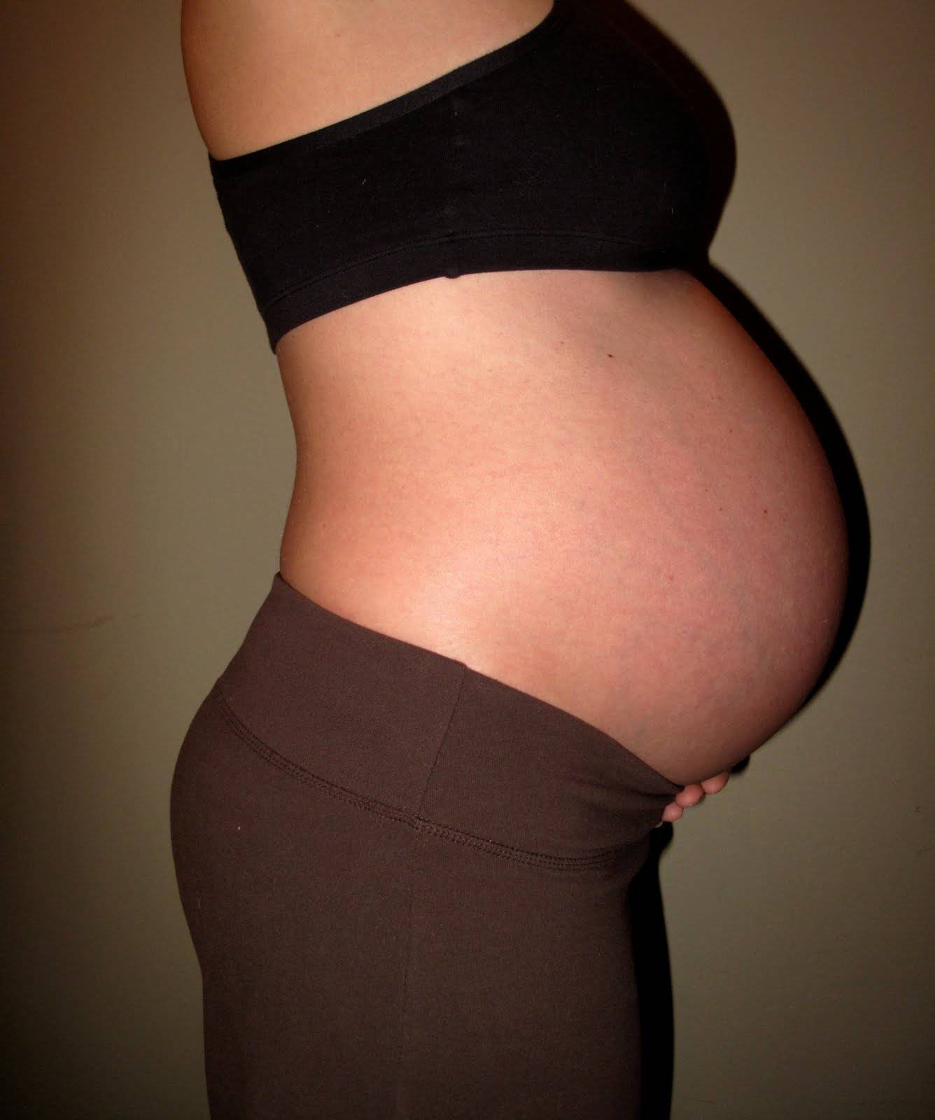 25 неделя беременности фото животов
