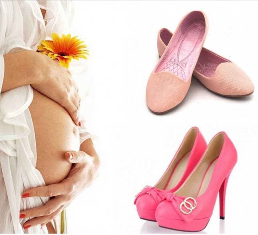 Можно ли беременным ходить на каблуках