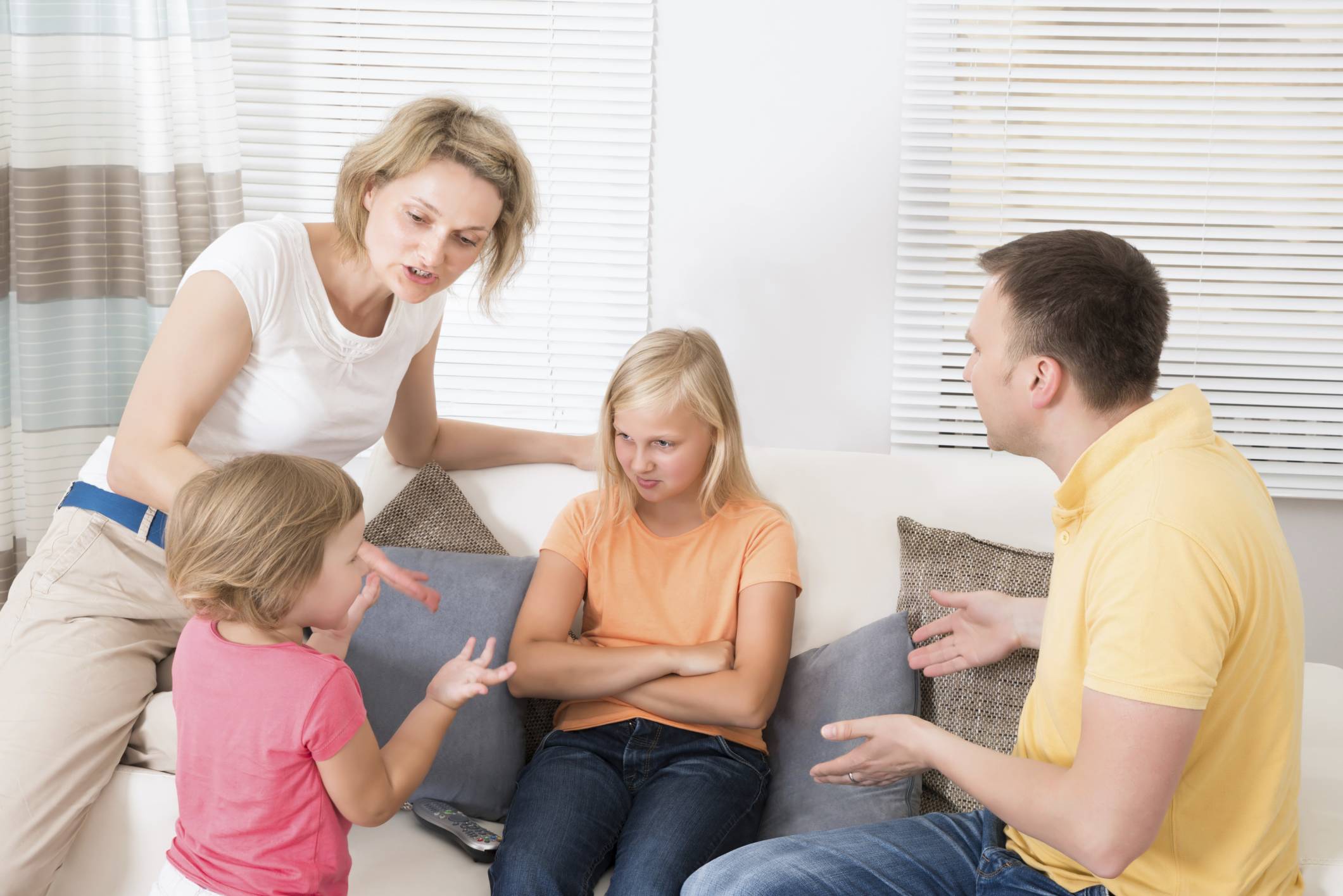 Ссора родителей при ребенке