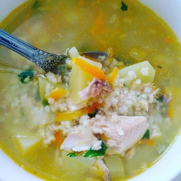 Рыбный суп для детей от года