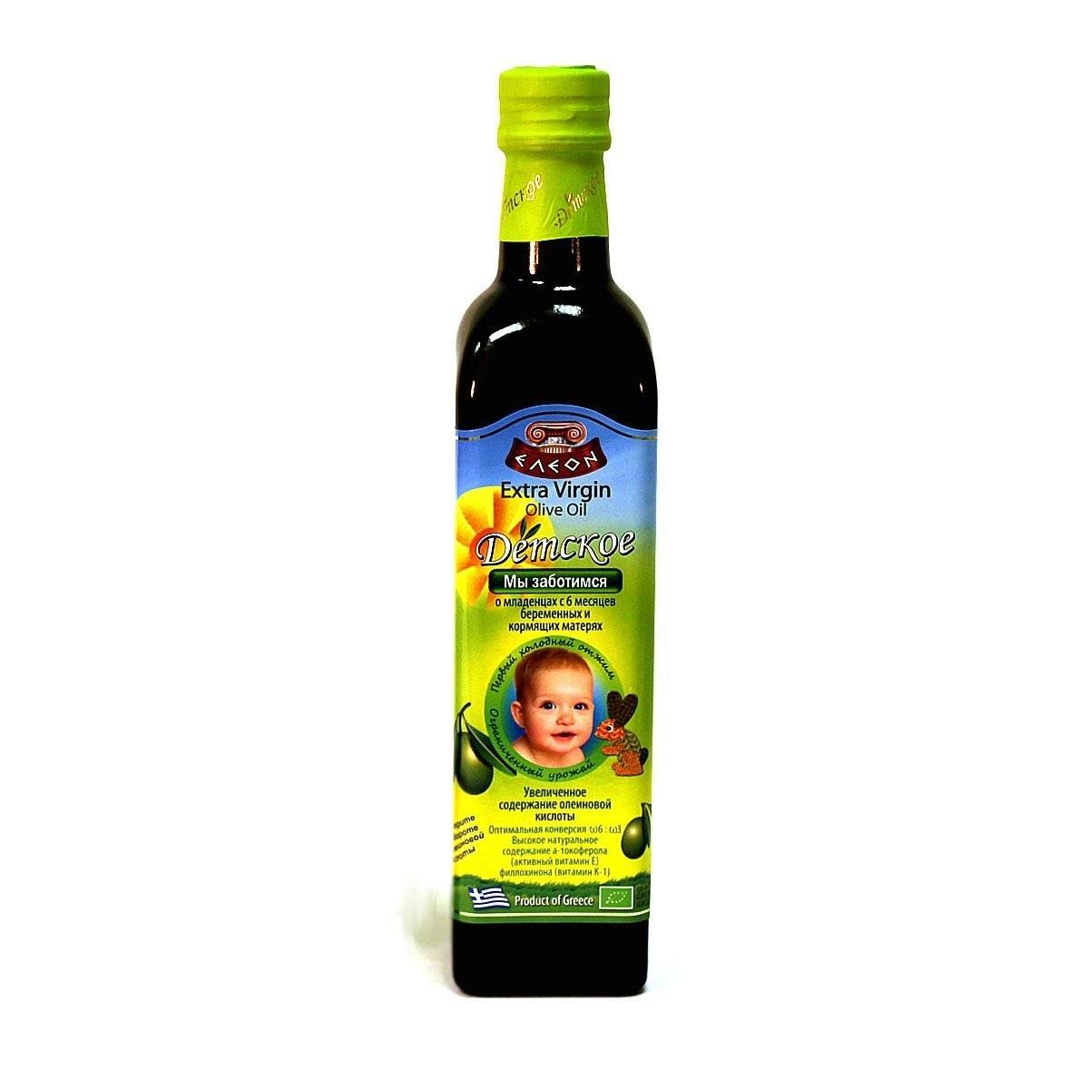 Растительное и оливковое масло в прикорме грудничка