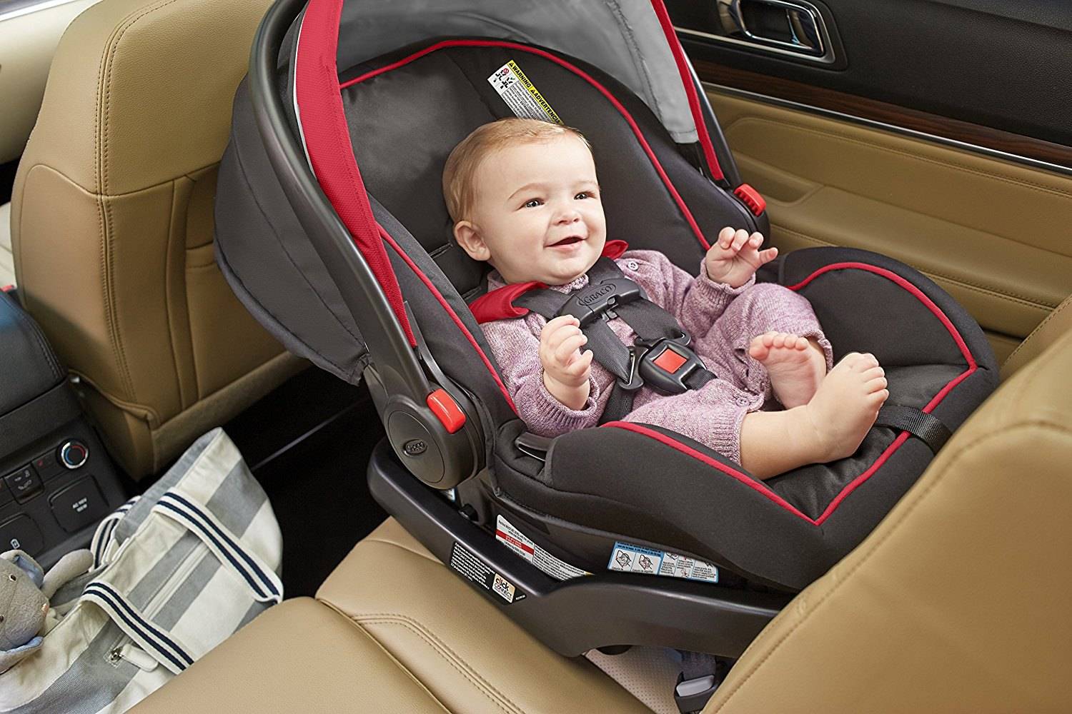Правила перевозки новорожденных детей в автомобиле