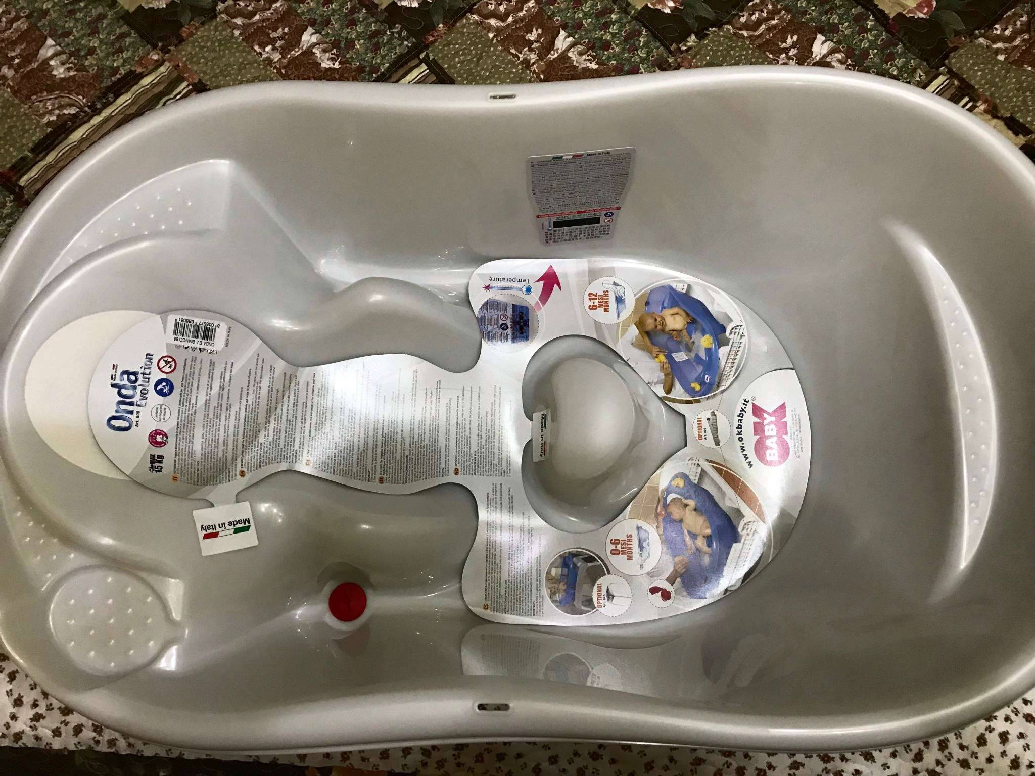 Ванночка для купания новорожденного / mama66.ru