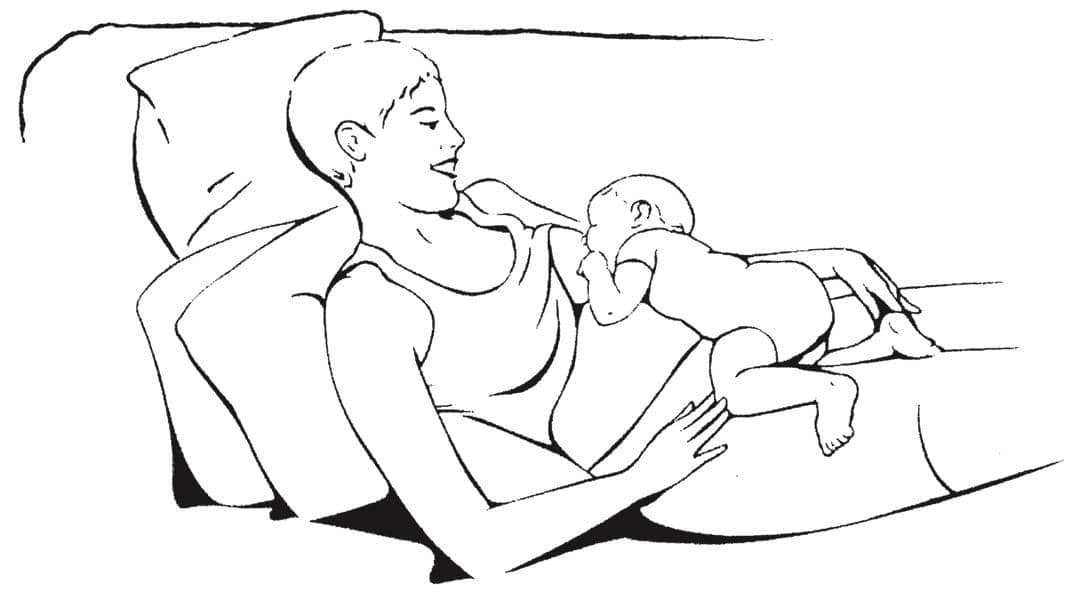 Позы для кормления грудью: как удобно кормить лежа, сидя, на ходу