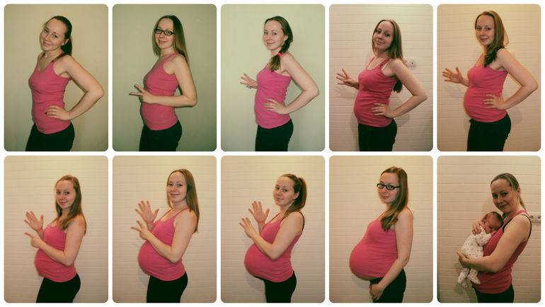 1 месяц беременности живот фото