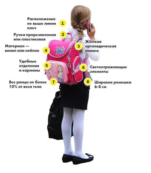 Как выбрать рюкзак для перволассника — какой портфель самый лучший, легкий, ортопедический, сколько должен весить ранец школьника