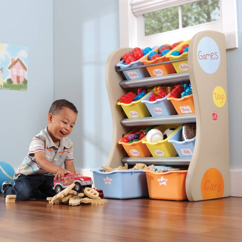 Хранение игрушек в детской комнате  - 18 лучших идей от colady.ru